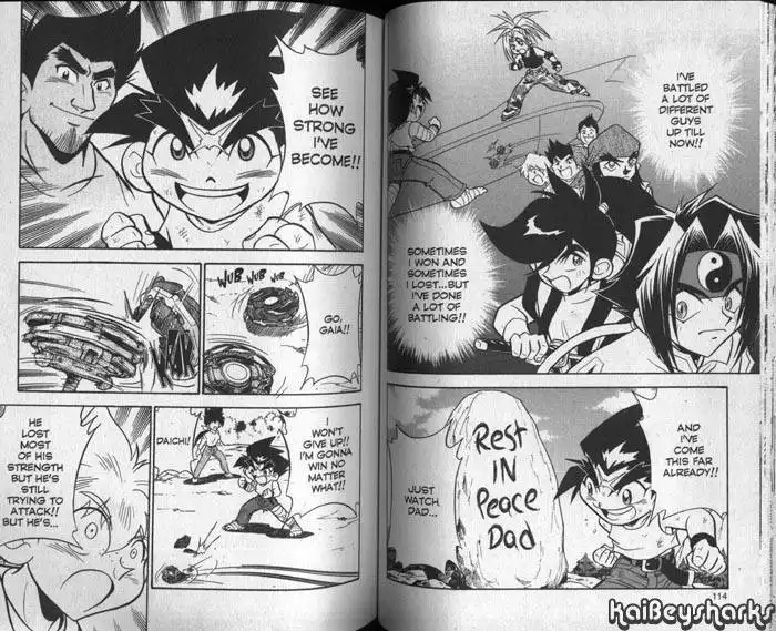 Bakuden Shoot Beyblade Chapter 10.3 10